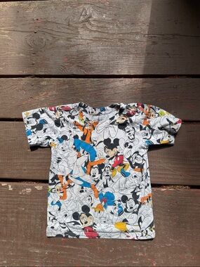 Kids Mickey Mouse Graphic Tee - Multicolor